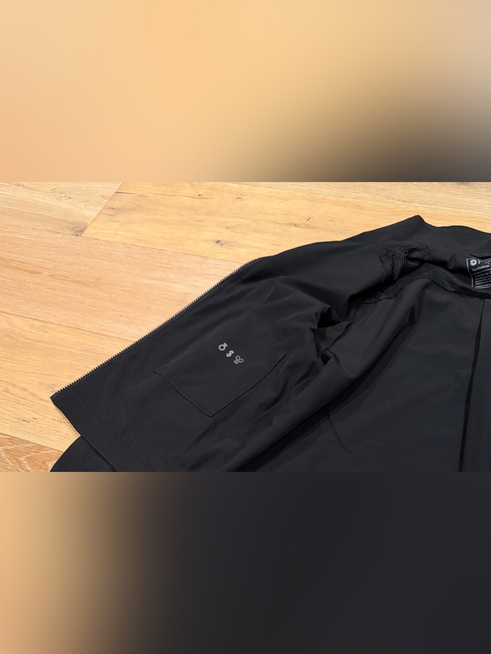 FIGS Women’s Full Zip Lightweight Scrub Jacket Size XS Black - Picture 5 of 10